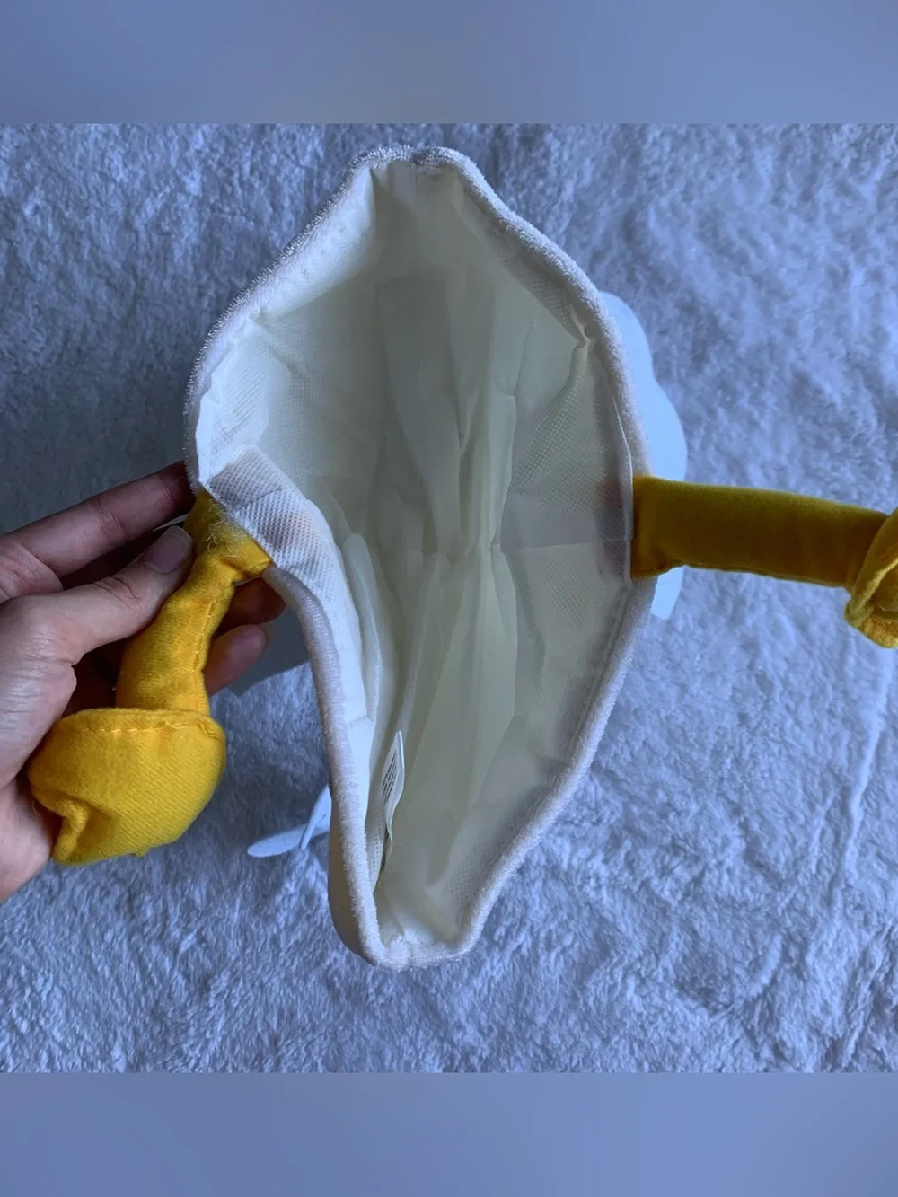 Hilarious Plush Chicken Costume Hat with Hanging Legs